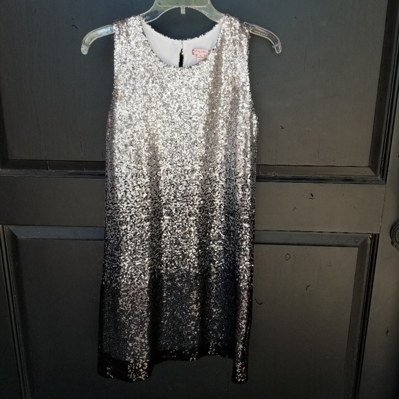 ruby & bloom Other - Girls PAGEANT Ombre Sequin CROWNING DRESS XL14/16